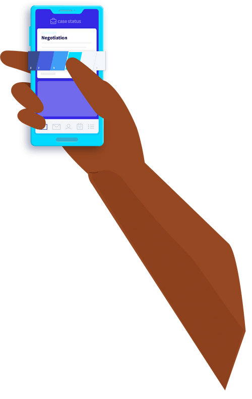 Case Status Client Service Software with Mobile Client Portal For Law